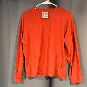 Jungmaven Burnt Orange Baja Long Sleeve Tee